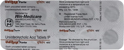 Udihep Forte Strip Of 10 Tablets