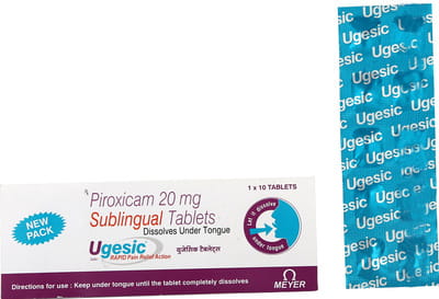 Ugesic 20mg Strip Of 10 Tablets