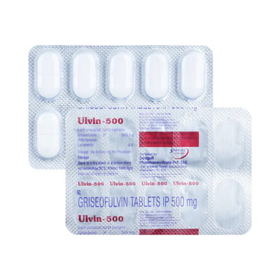 Ulvin 500mg Strip Of 10 Tablets