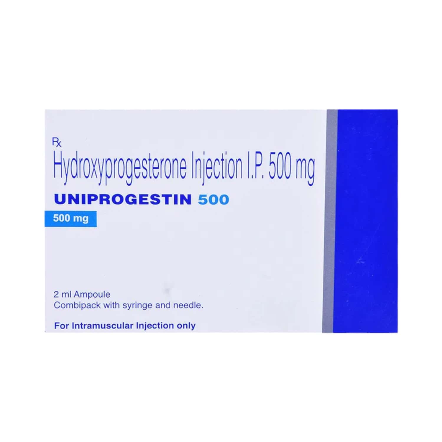 Uniprogestrone Inj Uniprogestin 250 MG/ML Injection (2): Uses, Side Effects, Price ...
