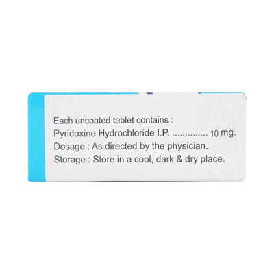 Pyridoxine Strip Of 10 Tablets
