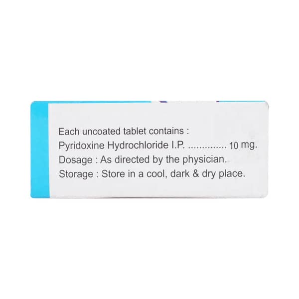 Pyridoxine Strip Of 10 Tablets