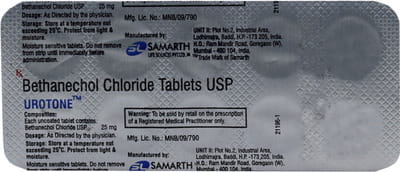 Urotone 25mg Strip Of 10 Tablets