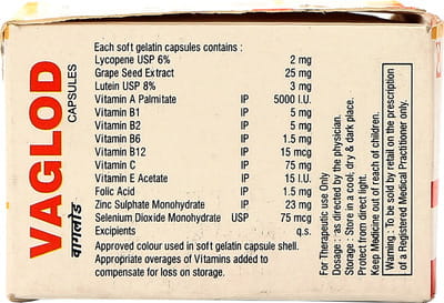 Vaglod Strip Of 10 Capsules