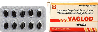 Vaglod Strip Of 10 Capsules
