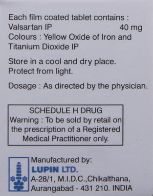 Valent 40mg Strip Of 10 Tablets