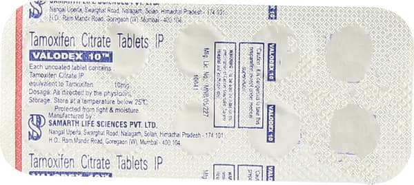 Valodex 10Mg Strip Of 10 Tablets