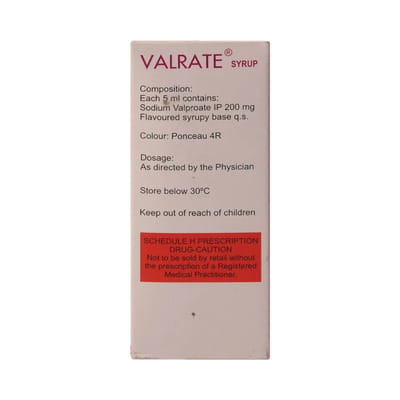 Valrate Bottle Of 100ml Syrup