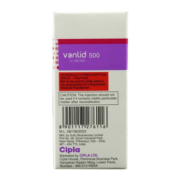 Vanlid 500Mg Injection