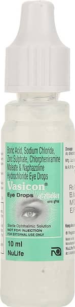 Vasicon Bottle Of 10ml Eye Drops