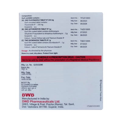 Vdm Kit Strip Of 4 Combikit Tablets