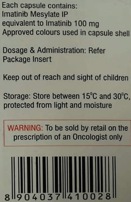 Veenat 100mg Strip Of 10 Capsules