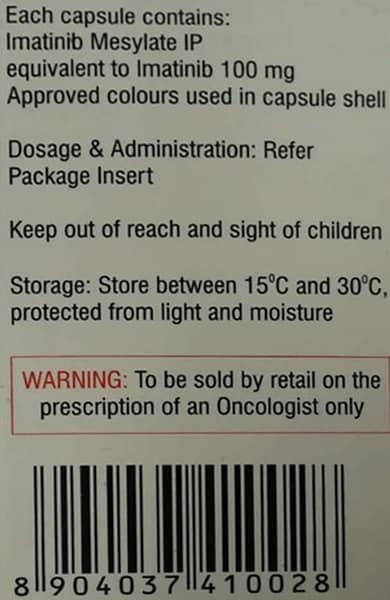 Veenat 100Mg Strip Of 10 Capsules