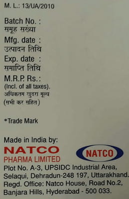 Veenat 100mg Strip Of 10 Capsules