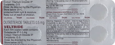 Veltride 0.5mg Strip Of 10 Tablets
