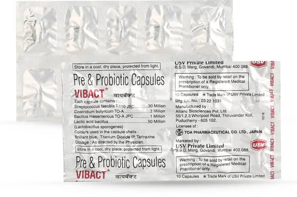 Vibact Strip Of 10 Capsules