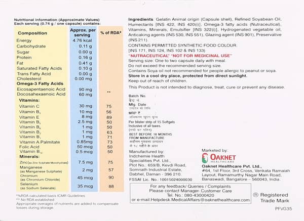 Vibrox Strip Of 15 Capsules