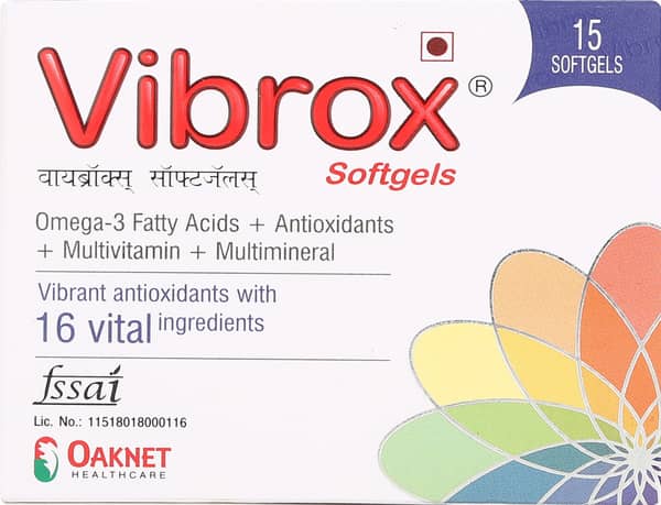 Vibrox Strip Of 15 Capsules