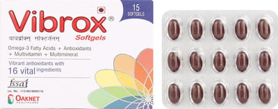Vibrox Strip Of 15 Capsules