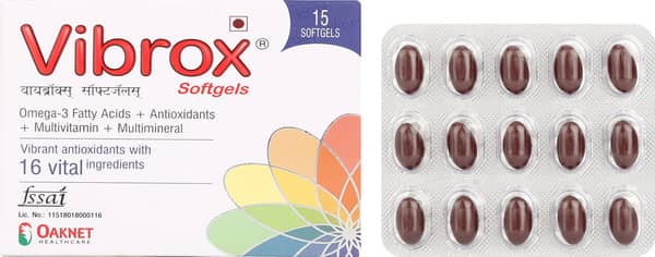 Vibrox Strip Of 15 Capsules