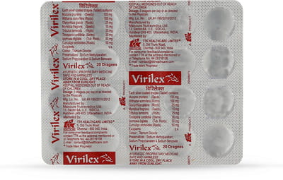 Virilex Strip Of 20 Tablets