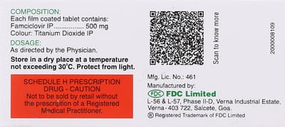 Virovir 500mg Strip Of 3 Tablets