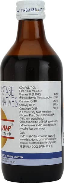 Vitazyme Bottle Of 200ml Oral Liquid