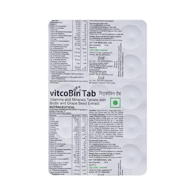 Vitcobin 500mg Strip Of 10 Tablets