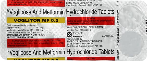 Voglitor Mf 0.2mg Strip Of 10 Tablets