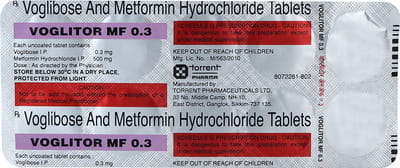 Voglitor Mf 0.3mg Strip Of 10 Tablets