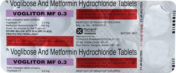 Voglitor Mf 0.3mg Strip Of 10 Tablets