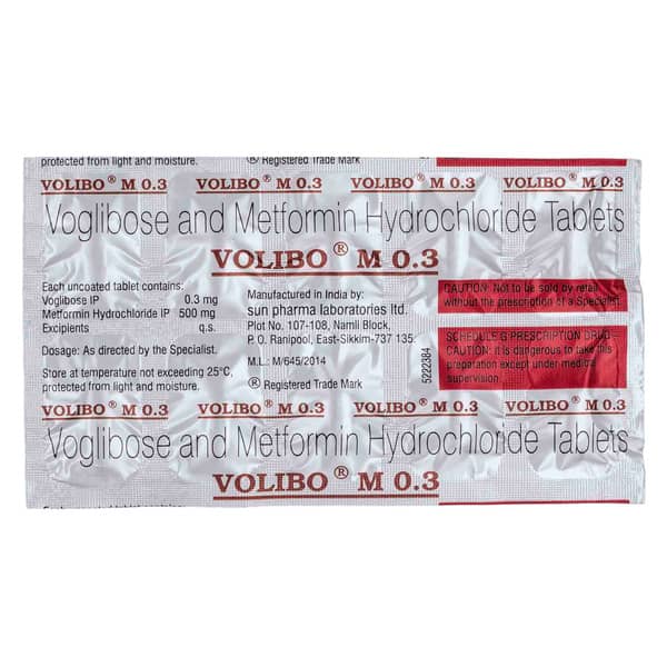 Volibo M 0.3mg Strip Of 10 Tablets