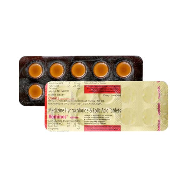 Vominos Strip Of 10 Tablets