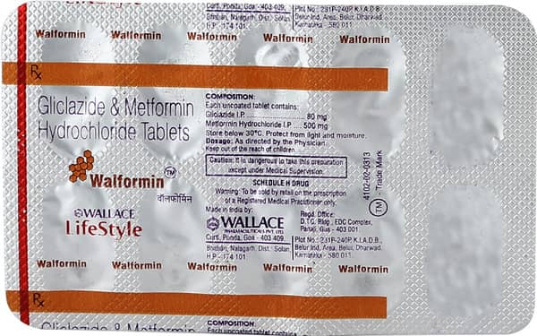 Walformin Strip Of 10 Tablets
