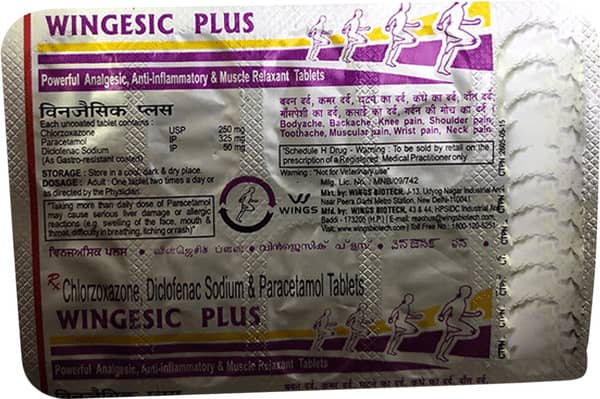 Wingesic Plus Tablet