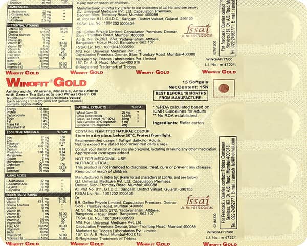 Winofit Gold Capsule