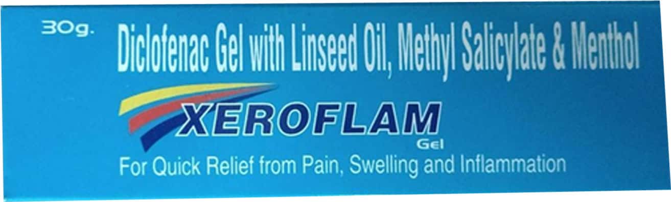 Xeroflam Tube Of 30gm Gel: Uses, Side Effects, Price & Dosage | PharmEasy