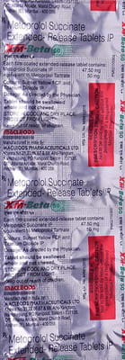 Xm Beta 50mg Strip Of 10 Tablets