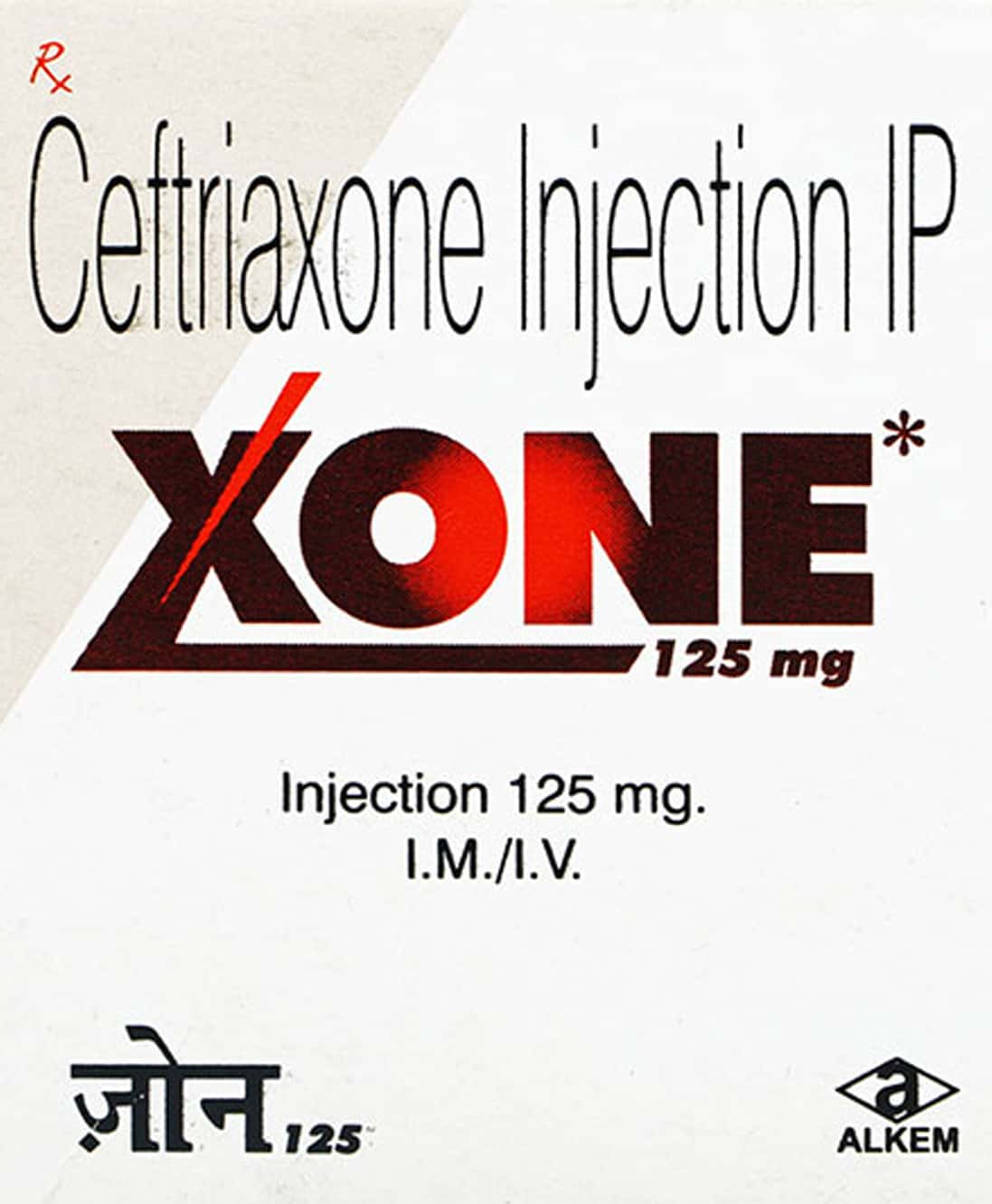 xone 125mg powder for injection