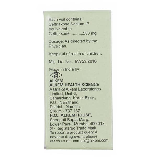 Xone 500Mg Dry Vial Of 1 Powder For Injection