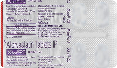 Xtor 20mg Strip Of 10 Tablets