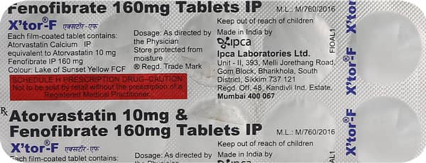 Xtor F Strip Of 10 Tablets