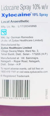 Xylocaine 10% Spray