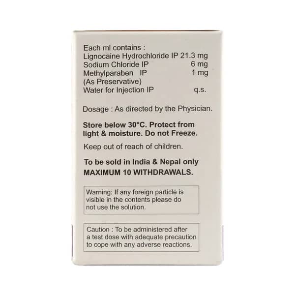 Xylocaine 2% Vial Of 30ml Injection