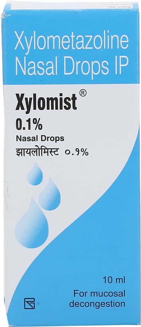 xylomist 0.1 nasal drops 10ml