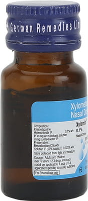 Xylomist 0.1% Nasal Drops 10ml