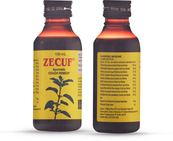 Zecuf Cough Bottle Of 100ml Syrup
