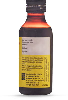 Zecuf Cough Bottle Of 100ml Syrup