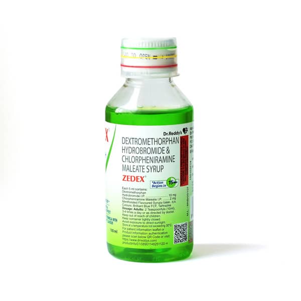Zedex Cough Syrup | Mix Fruit Flavour