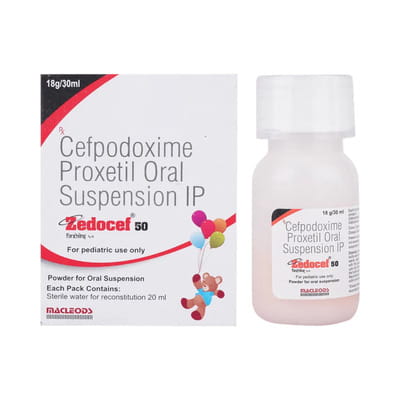 Zedocef 50mg Bottle Of 30ml Suspension